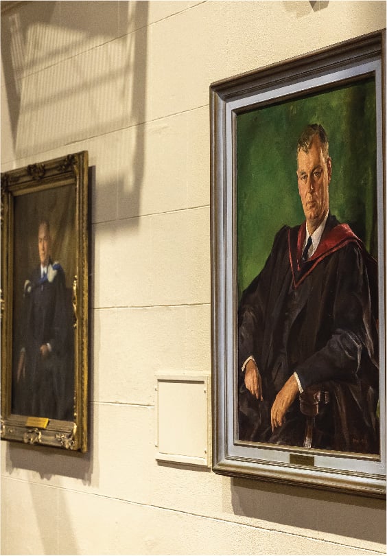 Portraits of Past Headmasters